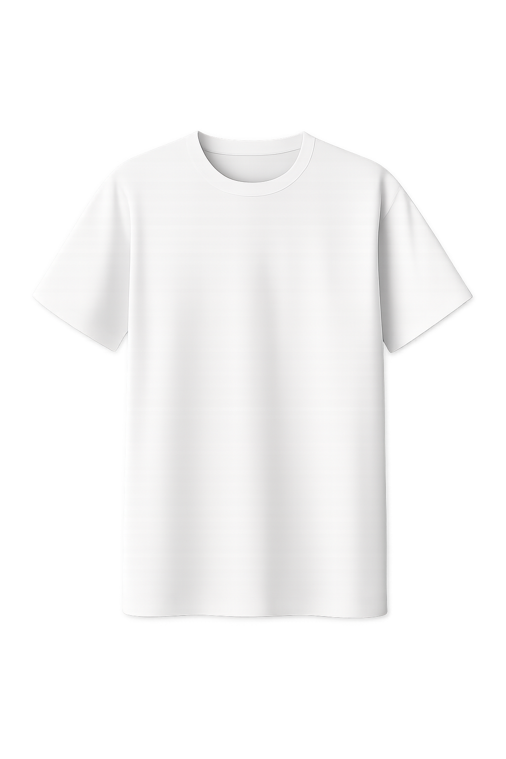 White short sleeve custom T-shirt